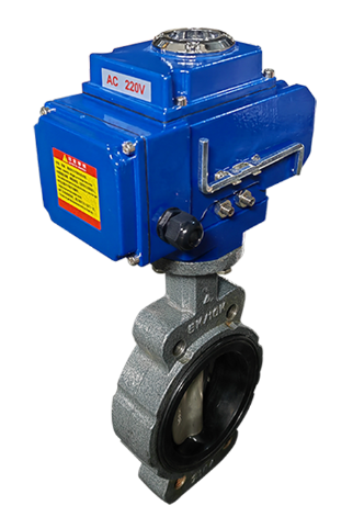 Electric Rubber Butterfly Valve Electric Rubber Butterfly Valve