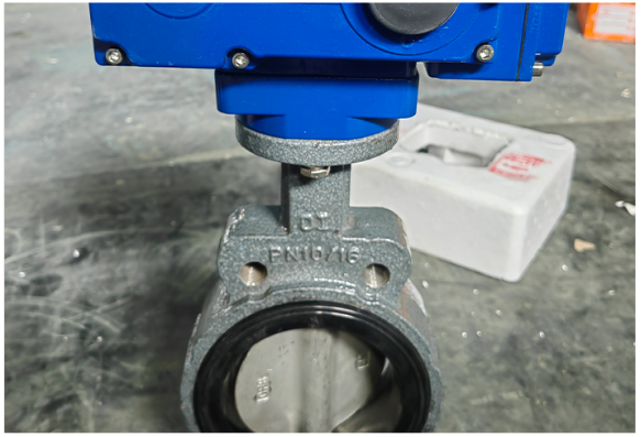 Electric Rubber Butterfly Valve Electric Rubber Butterfly Valve