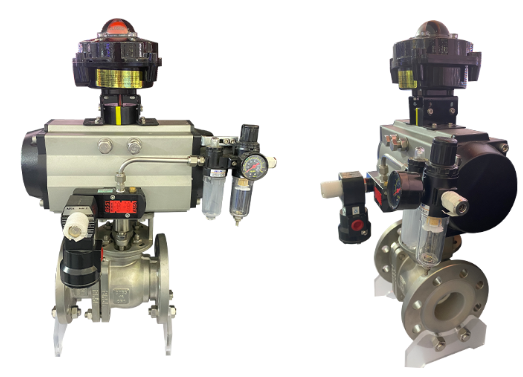 PNEUMATIC BALL VALVE PNEUMATIC BALL VALVE