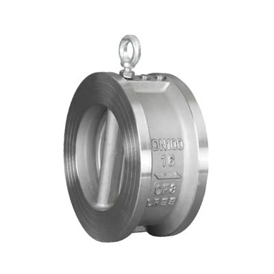 Rostfritt stål 304 316 metalltätande backventil