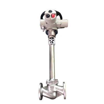 Motordriven förlängningsstång Globe Control Valve